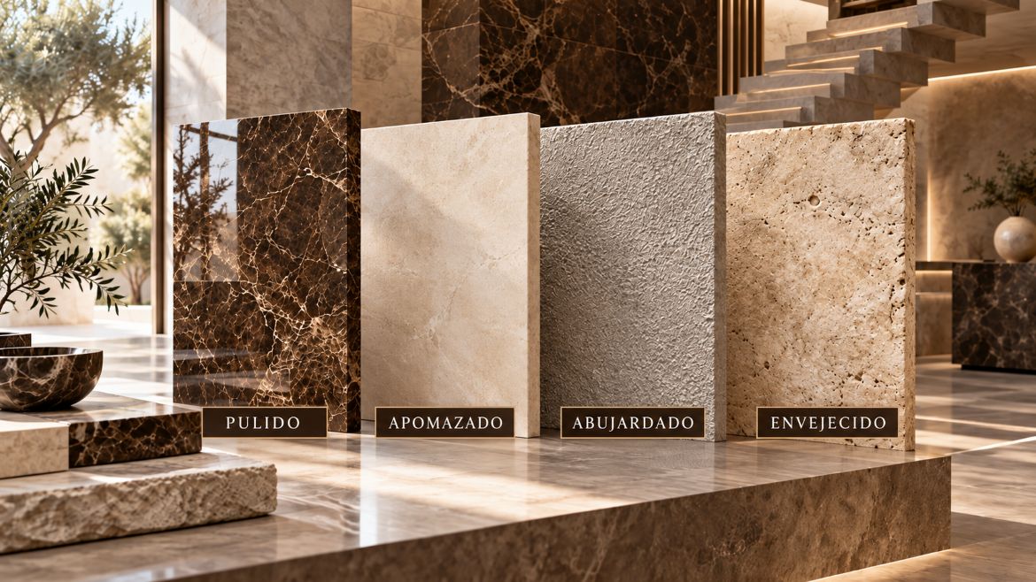 Acabados de piedra natural para arquitectura y construcción